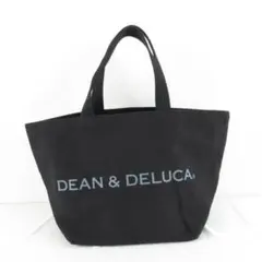 1054 DEAN＆DELUCA ミニトートバッグ ロゴ 黒