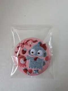サンリオキャラクター刺繍缶バッジ