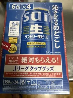 산토리 생맥주 350ml x 24캔 케이스