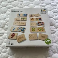 PLANTOYS Numbers 1-10 知育玩具 木製パズルのサムネイル