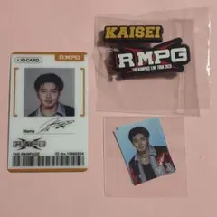 THE RAMPAGE 武知海青 RMPG IDカード ステッカー ラバーバッジ