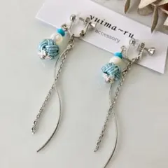 水引/らせんイヤリング