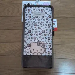 日焼けキティ 保冷保温バッグ　買い物バッグ　ヒョウ柄　レオパード