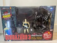 バイオハザード3リアルショックアクションフィギュア ジルＶＳブレインサッカー バイオハザード3リアルショックアクションフィギュア ジルVS