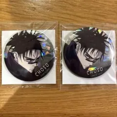 新品未開封 呪術廻戦 死滅回遊　ホログラム缶バッジ 脹相　2個