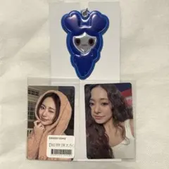 TWICE ツウィ リフレクターキーホルダー 特典トレカセット
