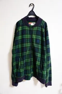 XLARGE チェックジップブルゾンのサムネイル