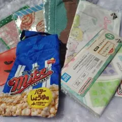 一番くじ　カプセルトイ　ハンドタオル　ポーチ　まとめ売り