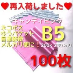 透けない⭐️宅配ビニール袋 b4 メルカリ便配送袋 メルカリストア