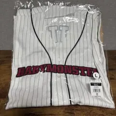 BABYMONSTER ベースボールシャツ　ホワイト　Lサイズ