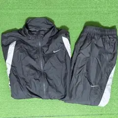 NIKE ナイキ ジャンパー ブルゾン パンツ セットアップ 薄手 黒 XLのサムネイル