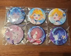 プロセカ　初音ミク　鏡音リン　レン　ルカ　MEIKO　KAITO46C　缶バッジ