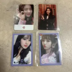 TWICEサナ what is love?•Yes or Yesトレカ4枚セット