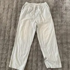 ワークマン 薄手のワイドデニム ライトブルー M