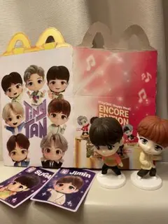 BTS TinyTAN セット　SUGA Jimin マックハッピーセット