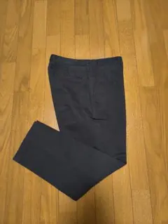 CAFE SOHO 綿パンツ 黒　紳士服のAOKI