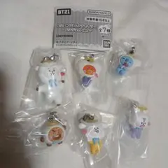 最終値下げ！BT21 めじるしアクセサリー　エンジェルver. ガチャ6種セット