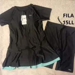 フィラ チュニック丈 体型カバー フィットネス水着 BMT 15号★新品