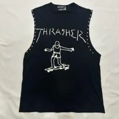 希少】THRASHER Witch Tシャツ ノースリーブ マークゴンザレス - メルカリ