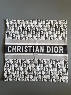 新品Diorロゴクッションカバーグレーモノグラム柄