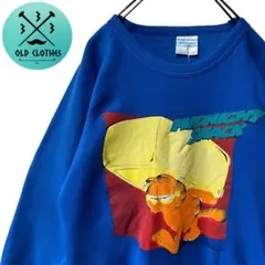 【VINTAGE】90s ガーフィールド スウェットシャツ ラグラン丈 USA製