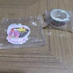 くら寿司 びっくらポン キャッチティニピン キーホルダー マスキングテープ