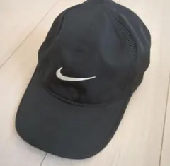 ナイキNIKEドライフィットキッズ54〜56キャップブラック帽子