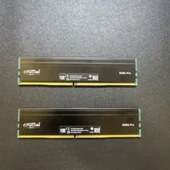 Crucial PRO 16GBX2枚 DDR4-3200