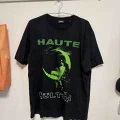 DIESELグッドプリントHAUTEブラックTシャツL黒ディーゼルKULTURのサムネイル