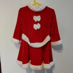 サンタ　コスチューム　ワンピース　110　子ども
