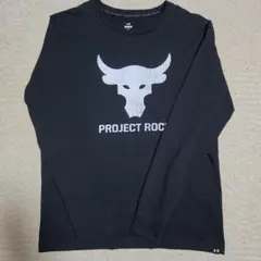 【美品】UNDER ARMOUR　プロジェクトロック　長袖Tシャツ　メンズM