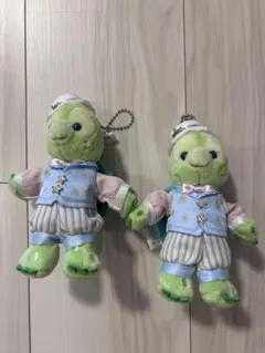 Disney Olu Mel オルメル　ぬいぐるみ　キーチャーム　2個セットのサムネイル