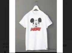 ⭐ミッキーマウス⭐Tシャツ サイズ6 ホワイト　オンライン購入サイズS