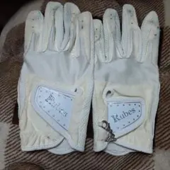 お値下げ‼️Rubbes 乗馬用グローブ ホワイト