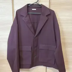 GU オーバーサイズ シャツブルゾン ジャケット