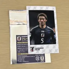 サッカー日本代表 守田英正 直筆サイン入りユニフォーム 背番号なし サッカー日本代表 守田英正 直筆サイン入りユニフォーム 背番号なし