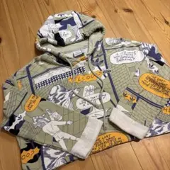 アディダス　ショート丈パーカー　S