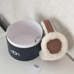 箱付き　UGG アグ　シープスキン　イヤーマフ　ベージュ