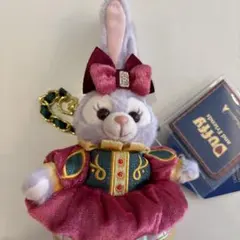 香港ディズニーランド　ステラルー　ぬいぐるみ　バッグチャーム　クリスマス