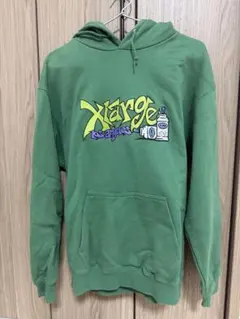 ナ*ル様 XLARGE グリーン パーカー Mのサムネイル