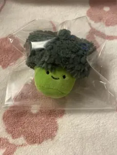 にっこりーノ もぐもぐ お弁当のぬいぐるみ ブロッコリー キーホルダー