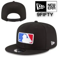 ニューエラ キャップ 帽子 9FIFTY MLBロゴ ブラック スナップバック