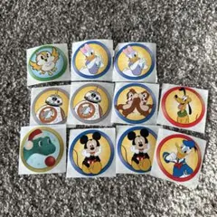 キャラクターシール 11枚セット　海外ディズニー　ステッカー