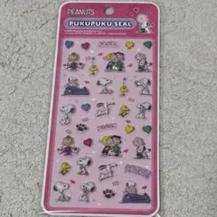 スヌーピー　SNOOPY ぷっくりシール　ボンボンドロップシール　ぷくぷく