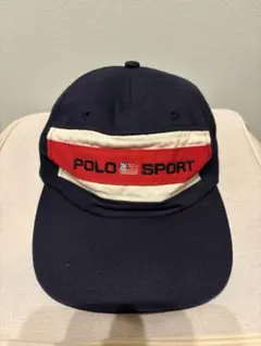 ポロスポーツ ラルフローレン POLO SPORT 星条旗 キャップ ビンテージ