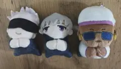 呪術廻戦　五条悟　狗巻棘　ミゲル　はぐキャラコレクション　ぬいぐるみ