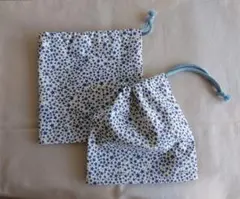 コップ袋　巾着　星柄