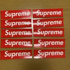 supremeステッカーシール10枚セット - メルカリ