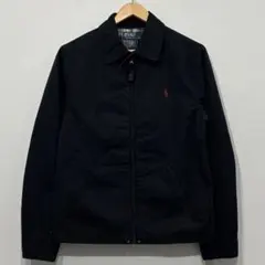 美品 90s レア ラルフローレン ハトメ スイング ドリズラー ジャケット S
