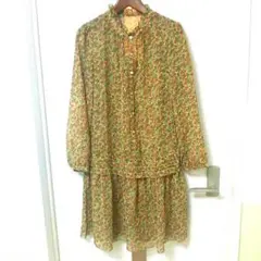 ♪シフォンワンピ♪VIS♪ロペピクニック♪